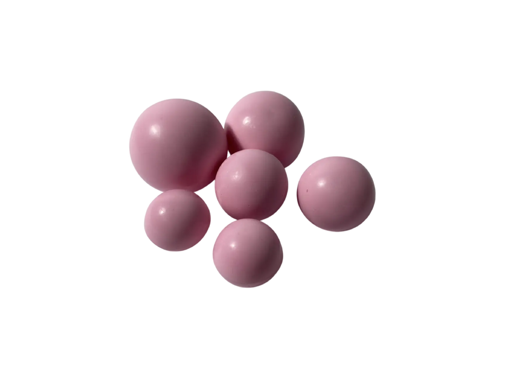 Набор шаров из шоколадной глазури "Розовый" 6 шт