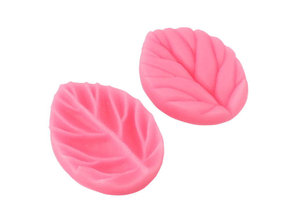 Молд "Лист вишни" 2 части, 7,5*5,5*2 см