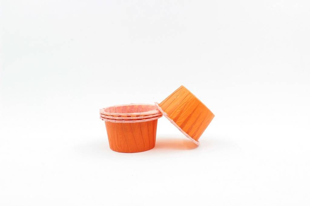 Форма для выпечки Маффин 5*4 см (оранжевый) 50 шт.