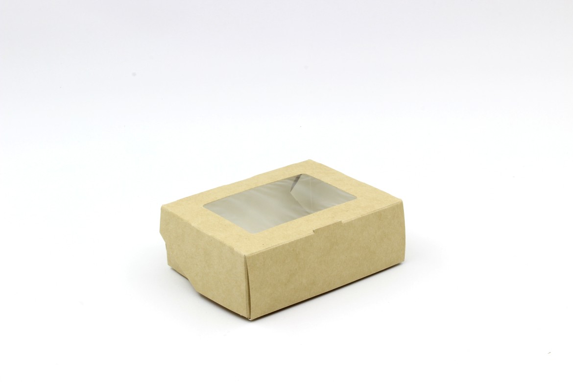 Контейнер универсальный с окном 10x8x3,5 см (240 мл)