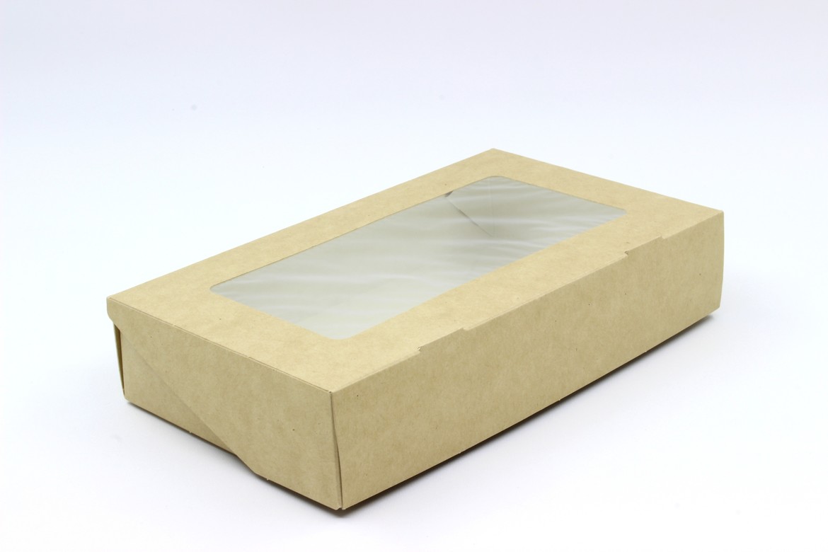 Контейнер универсальный с окном 20x12x4 см (1000 мл)