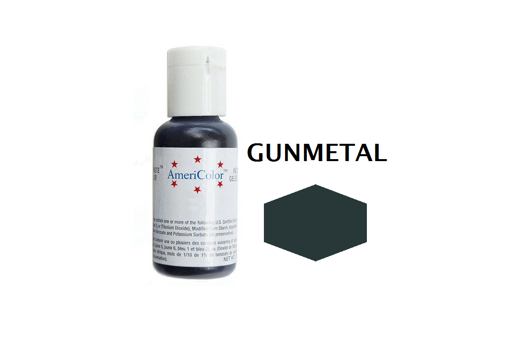 Гелевый краситель Americolor GUNMETAL/Темно-серый 141, 21г