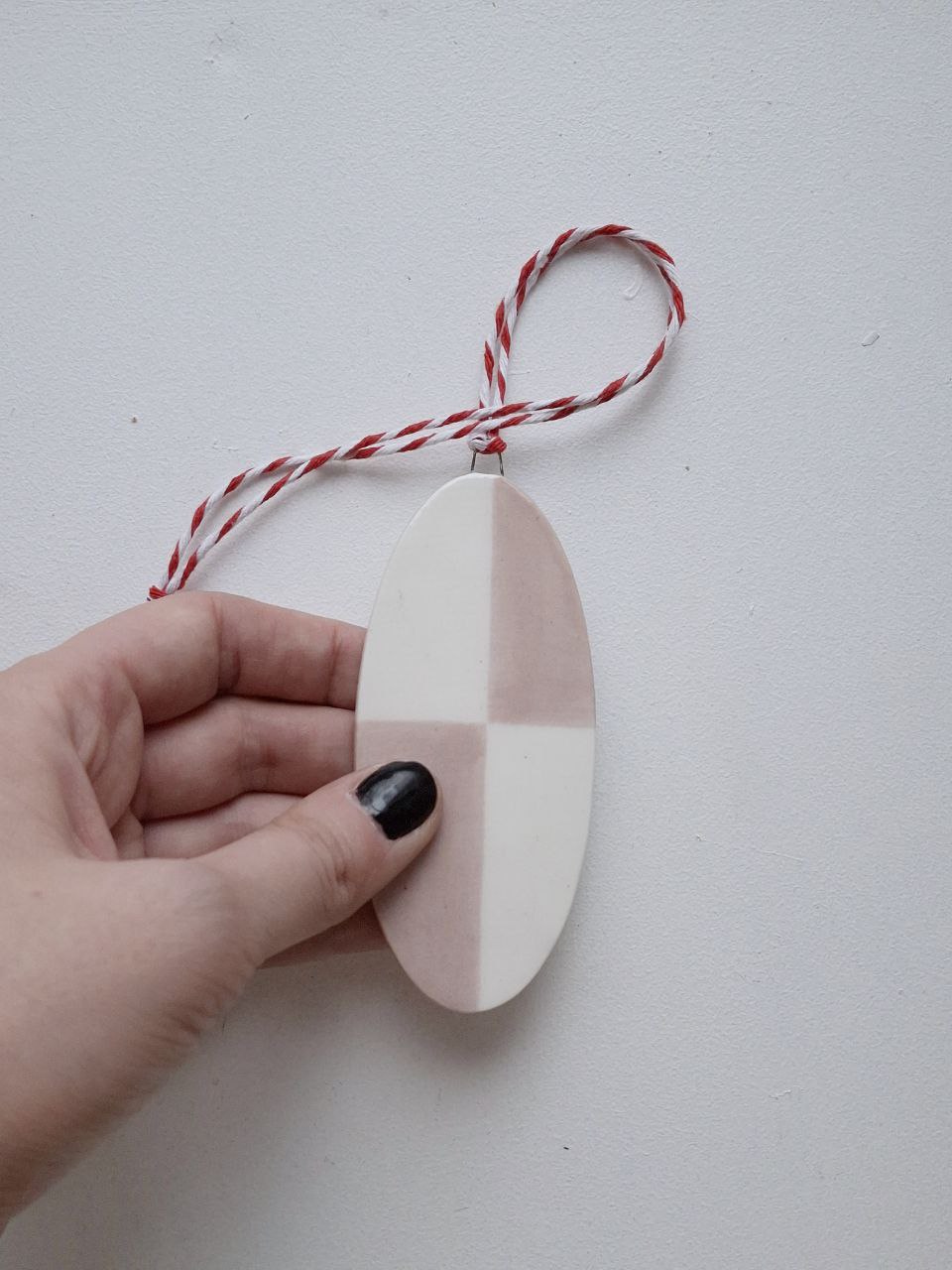 Игрушка ёлочная. Украшение для дома. Малевич