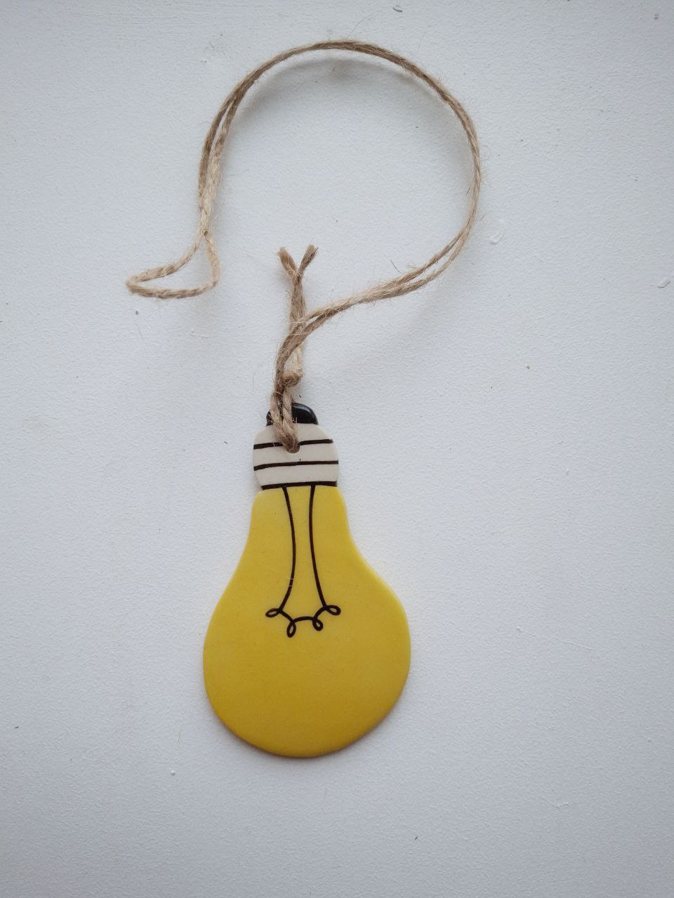 Игрушка ёлочная. Украшение для дома. Лампочка