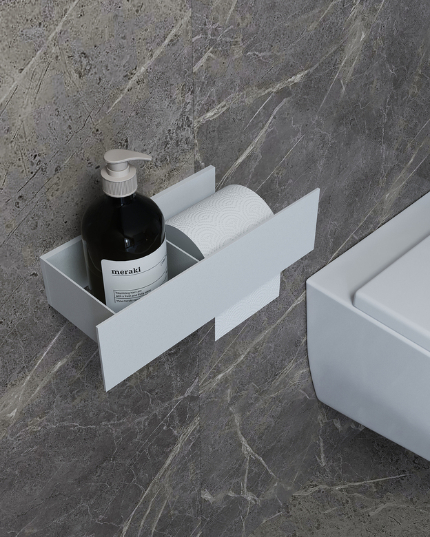 Бумагодержатель с полкой Тезза Ролло