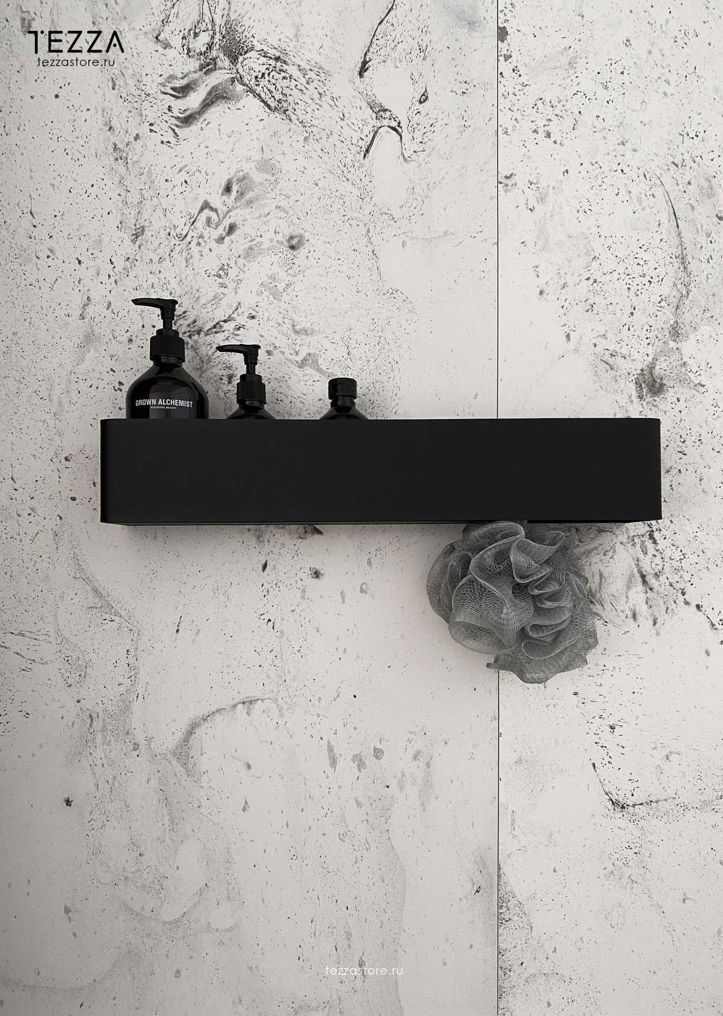 Полка для хранения с крючками Тезза Лава Флекс