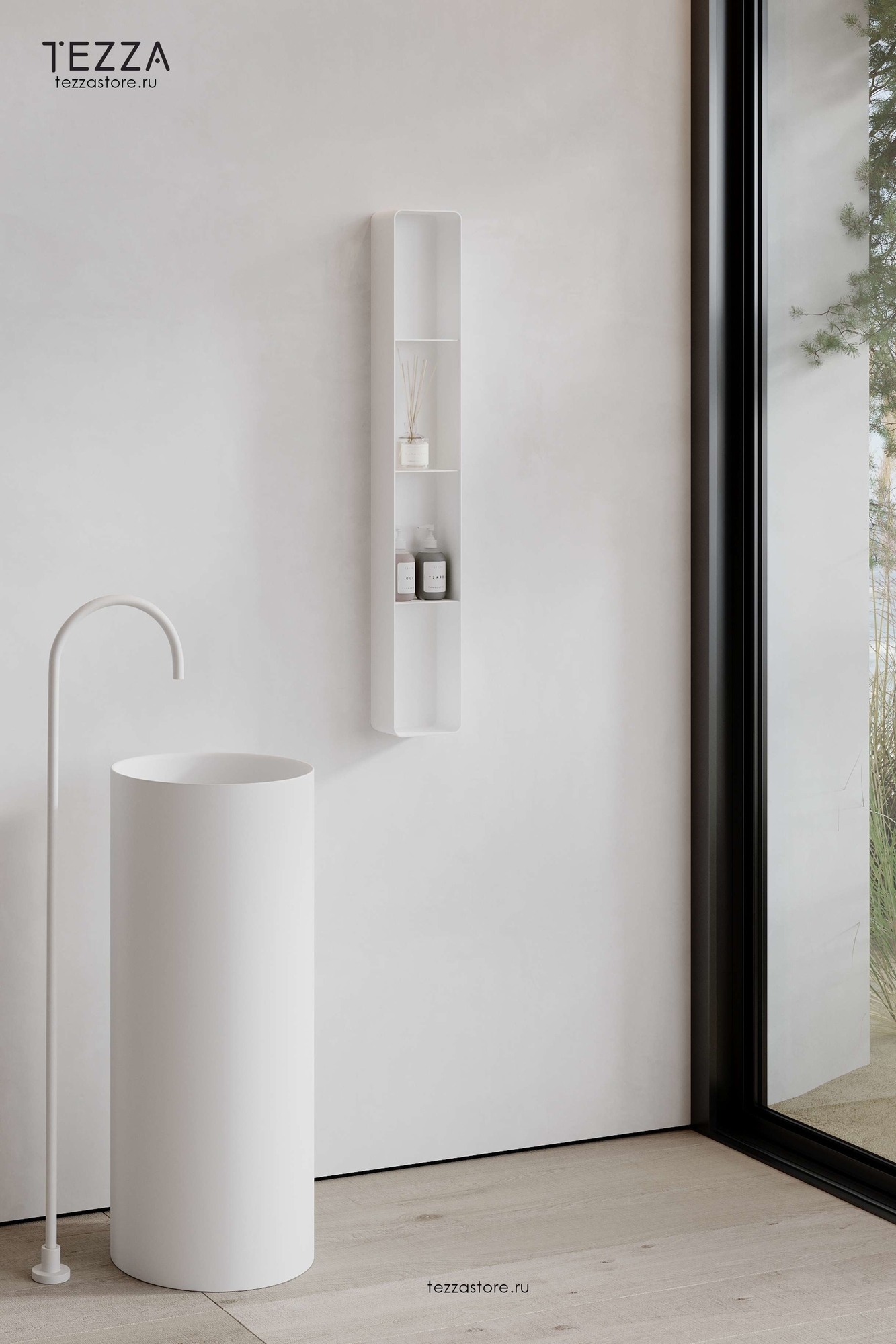 Вертикальная полка Тезза Фолд