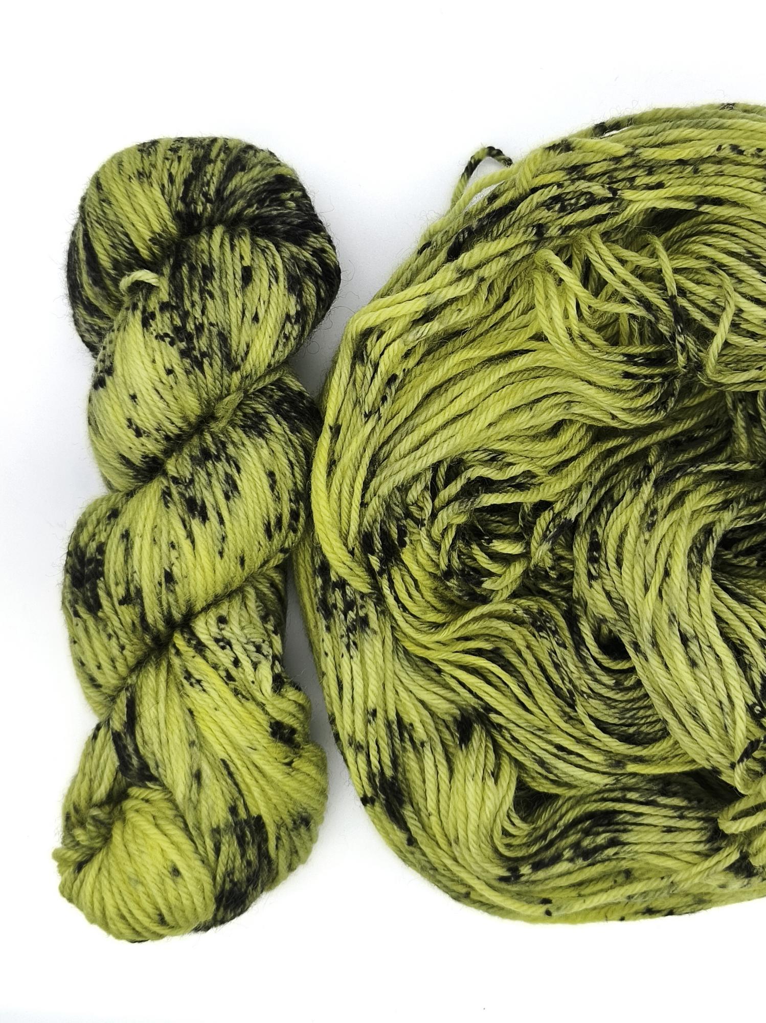 Пряжа ручного окрашивания, 100 гр/205 м, 75% меринос, 25% ПА, 97205