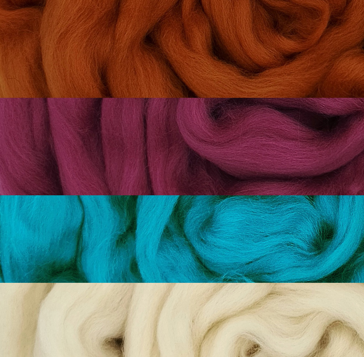 Набор шерсть тонкая Пехорка 21-23 микрона 200 гр