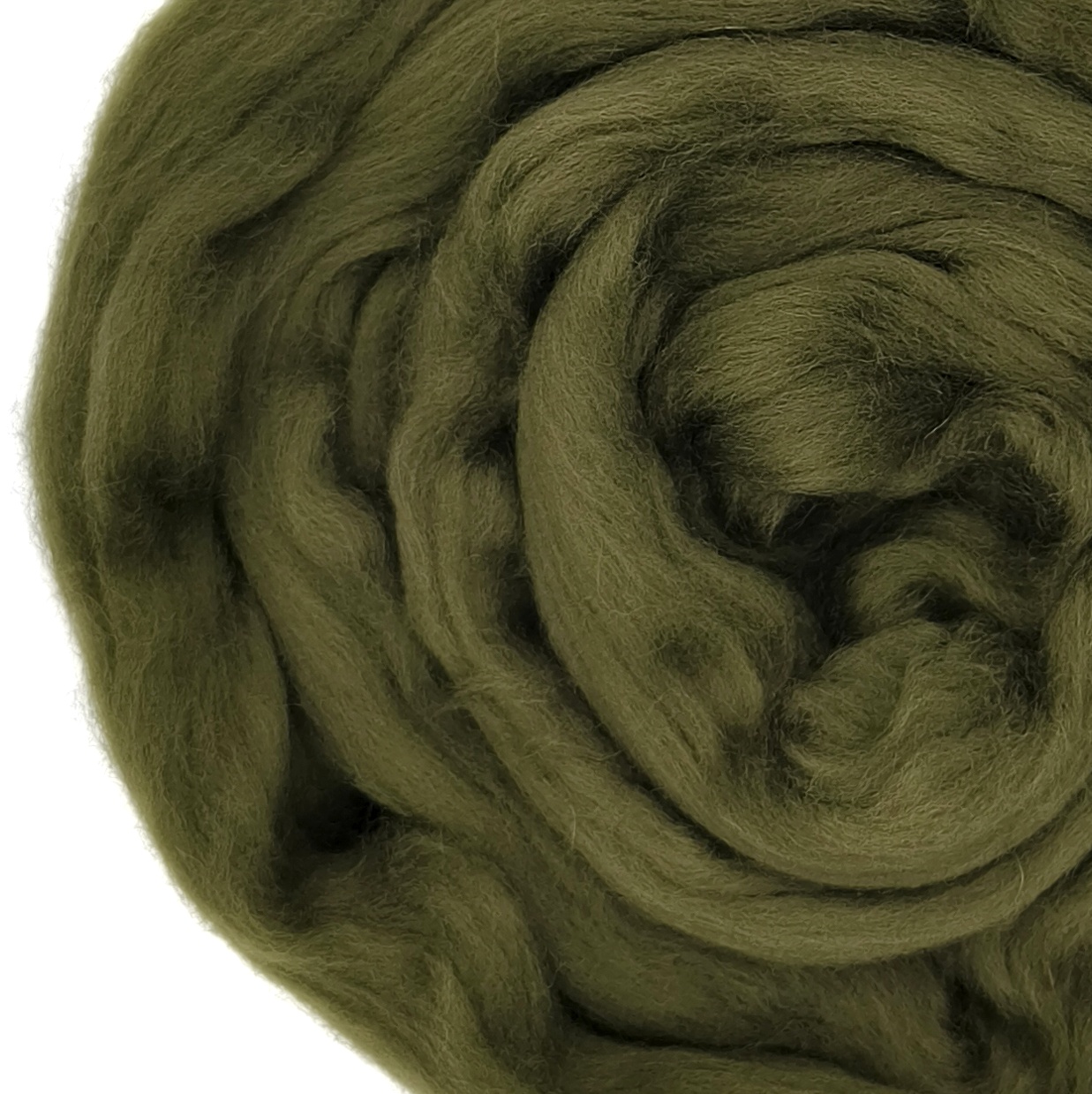 Шерсть тонкая Пехорка 13 темно оливковый