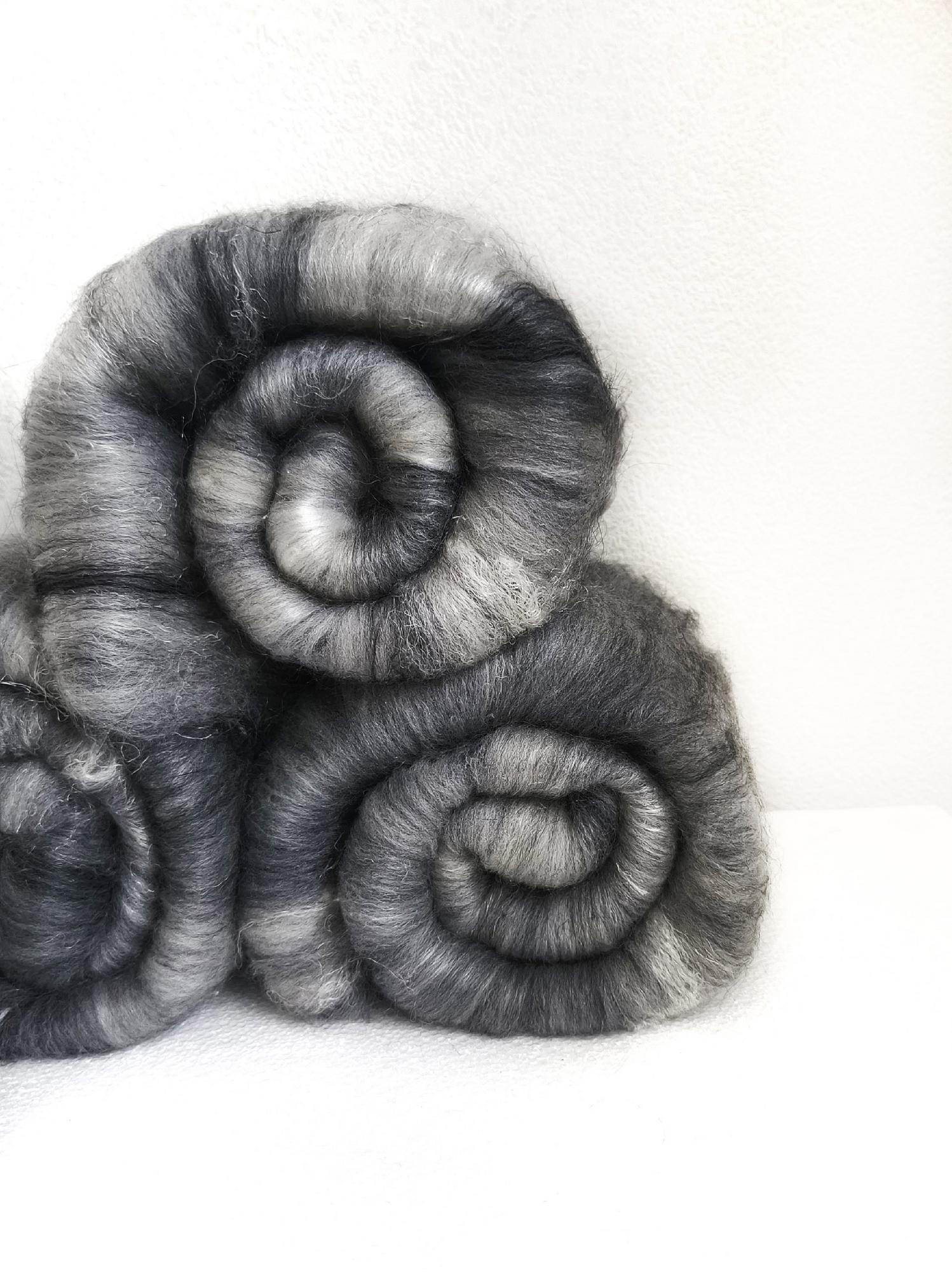 Кудель (батт)  для прядения, 65 гр