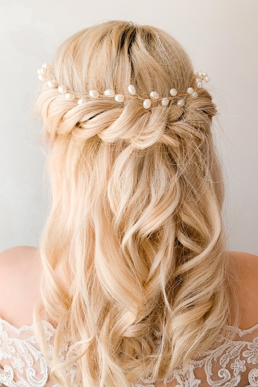 Украшение для волос - Веточка А19225