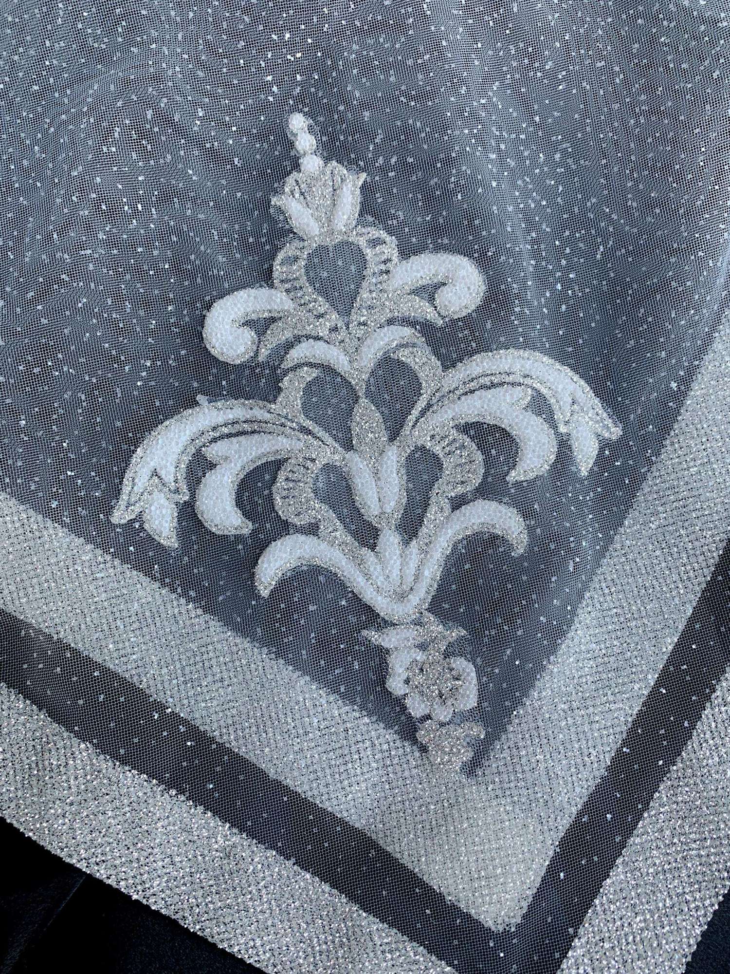 Платок для венчания Ю 027