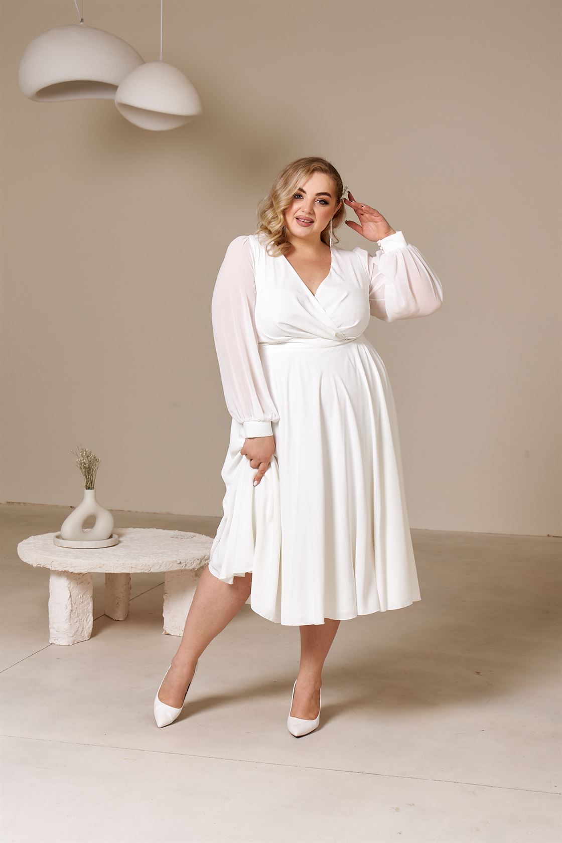 Свадебное платье Блуни Миди