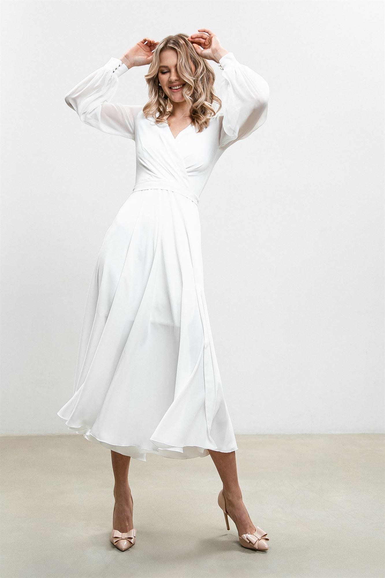 Свадебное платье Блуни Миди