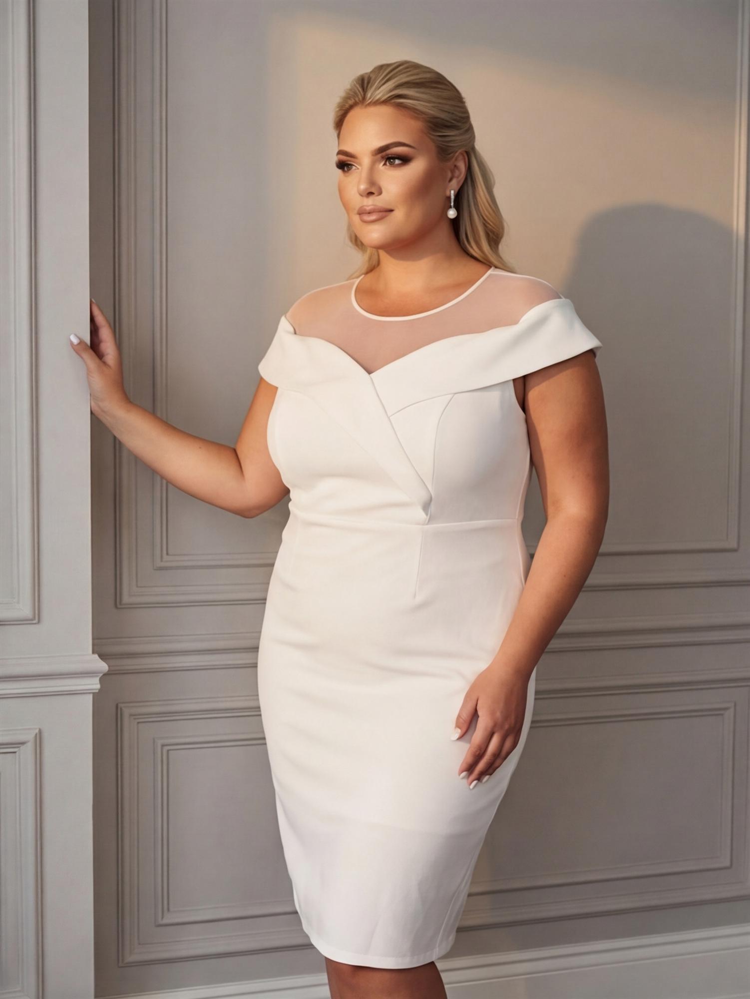 Свадебное платье Стевил миди