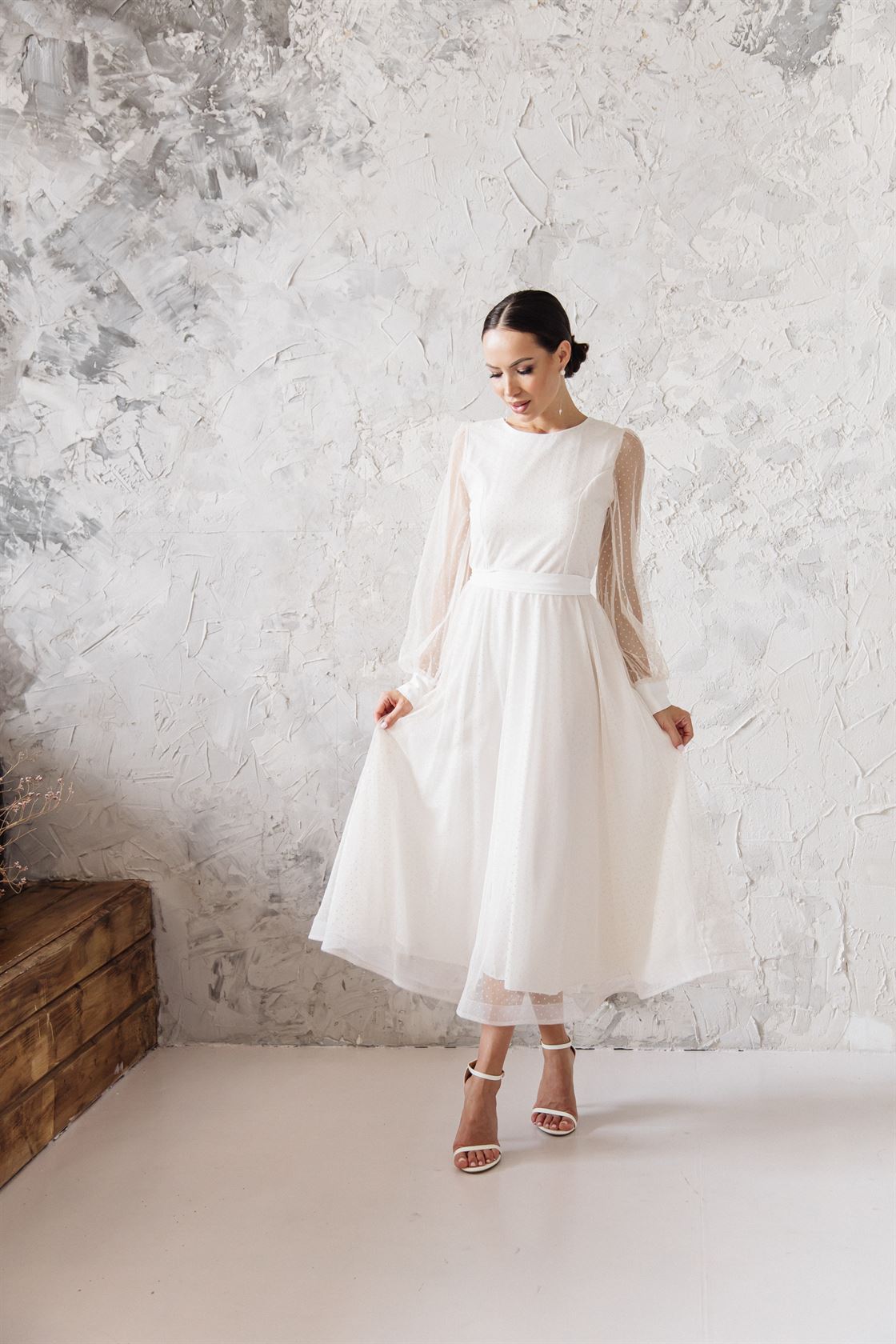 Свадебное платье Oniks Миди