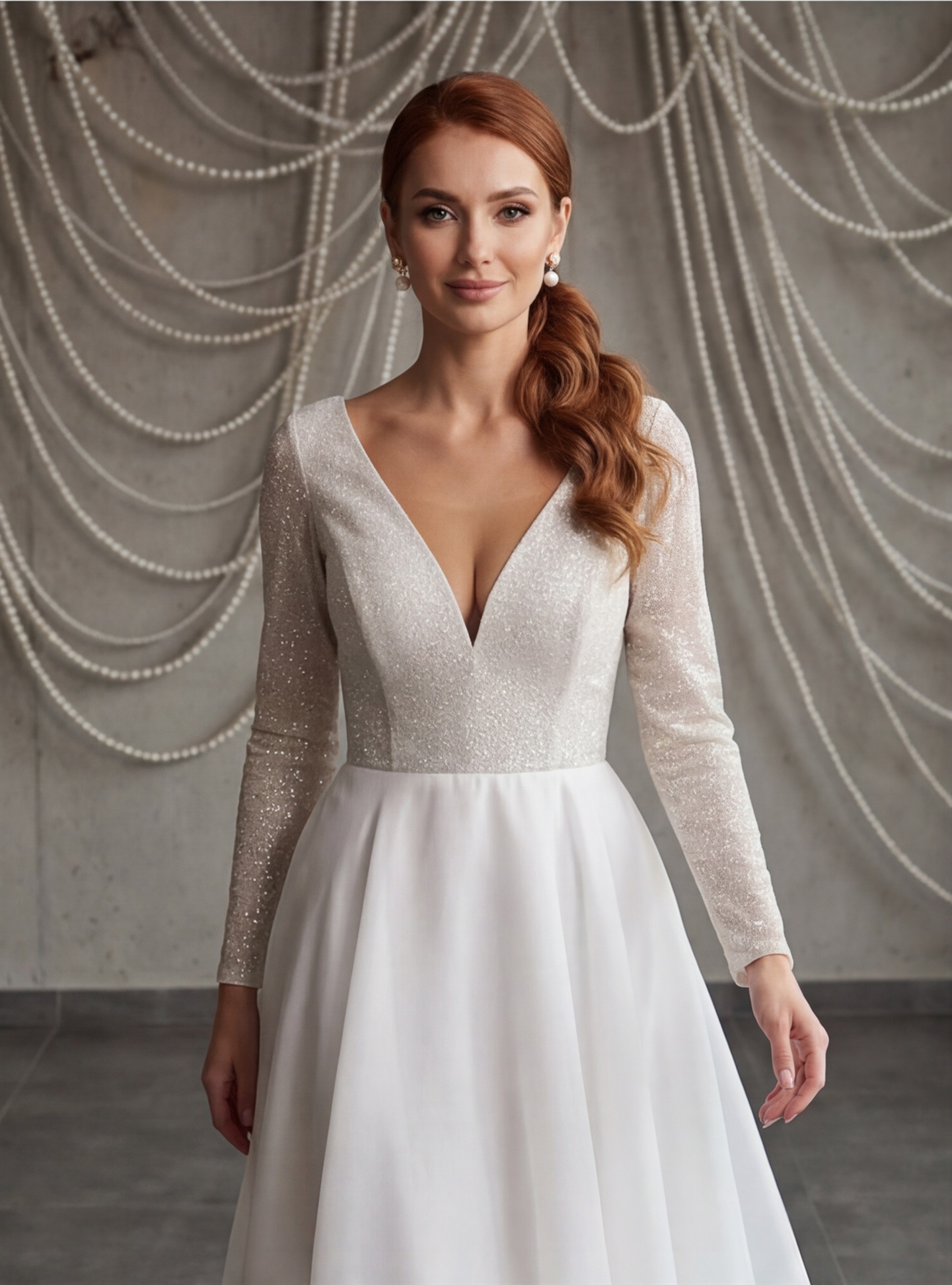 Свадебное платье Стар органза