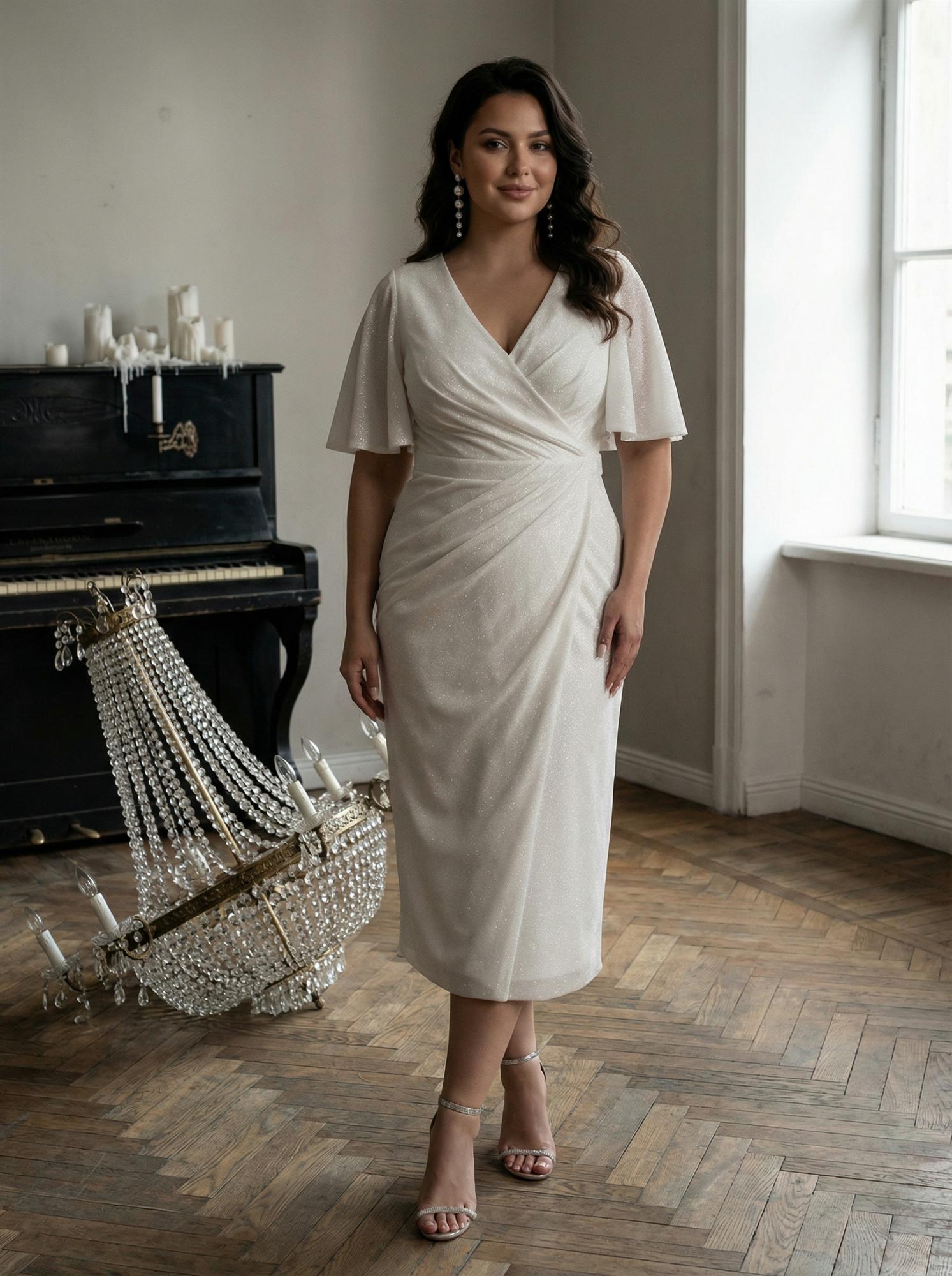 Свадебное платье Анна миди