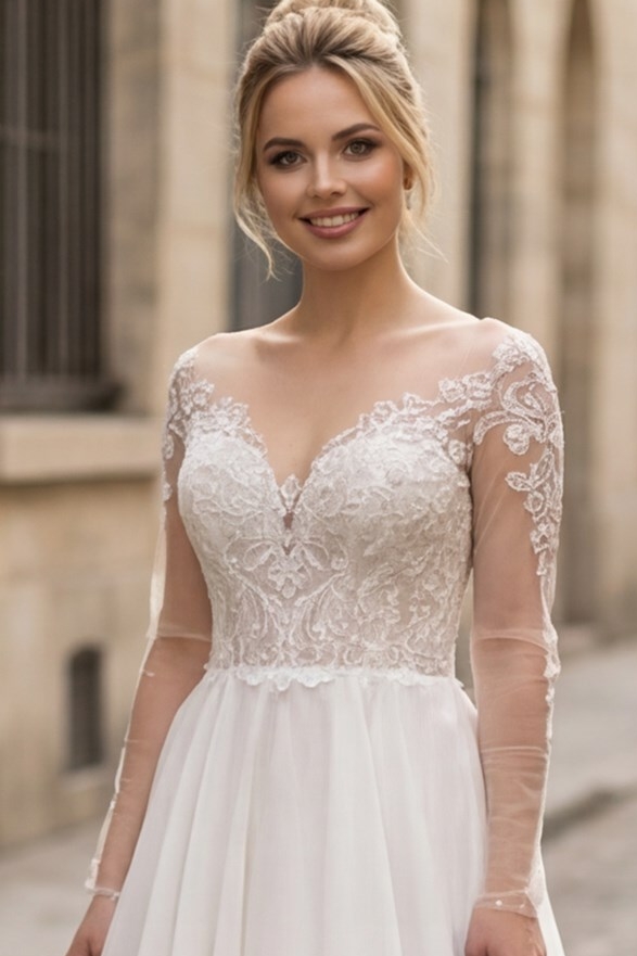 Свадебное платье Эвита органза