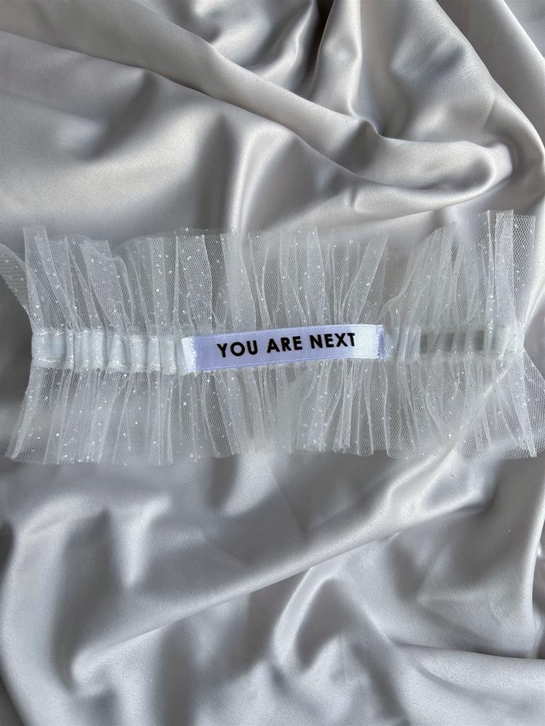 Подвязка You are next глиттер