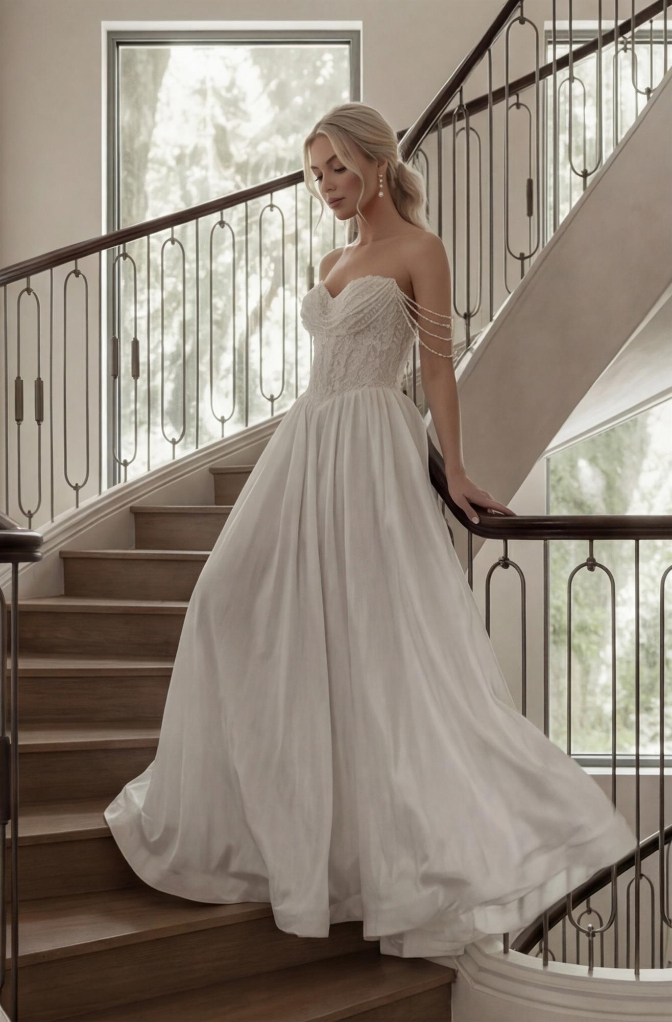 Свадебное платье Перис тафта