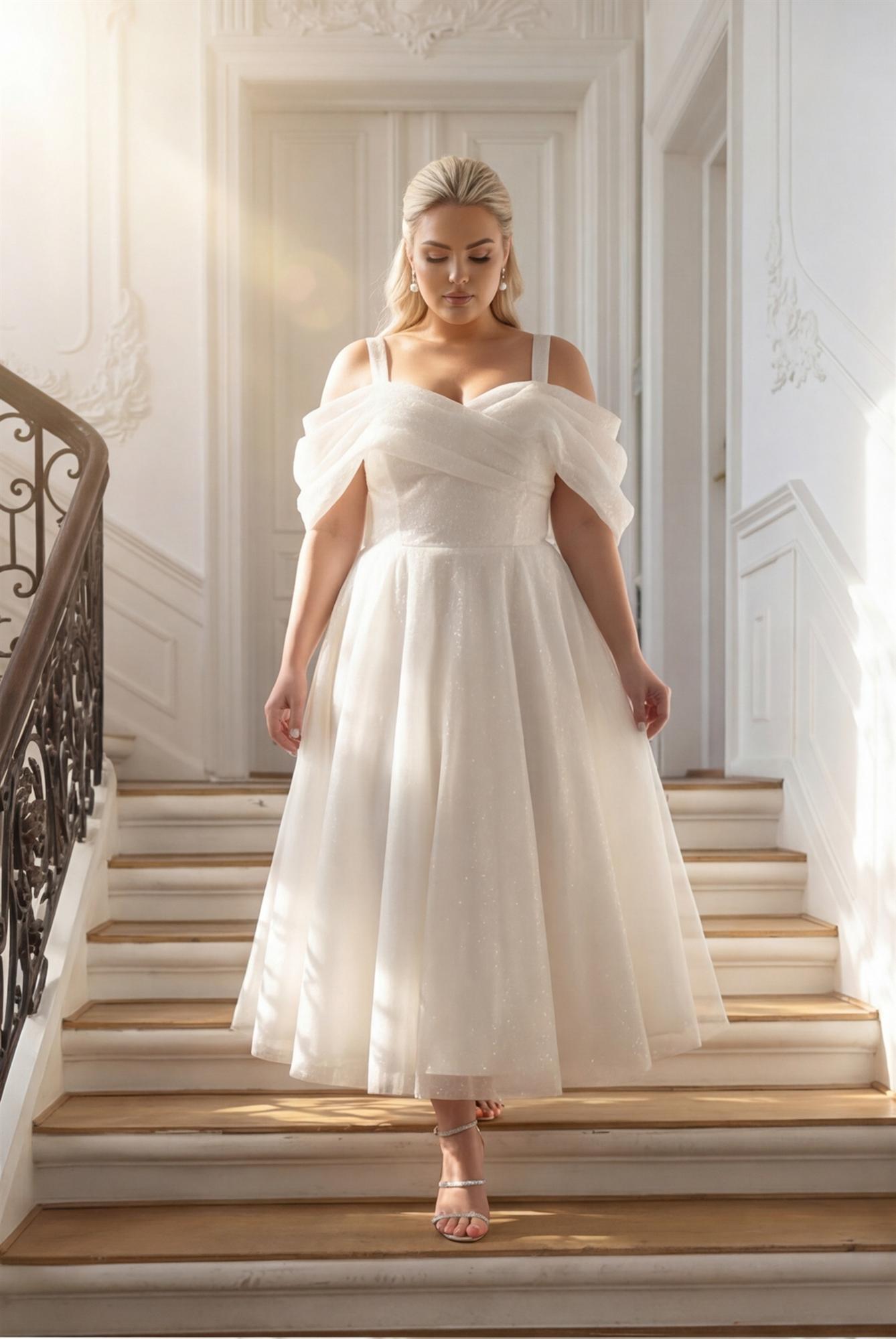 Свадебное платье Регина миди