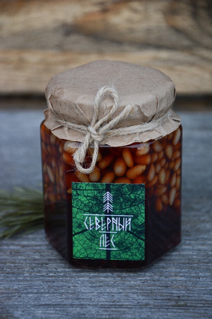 СОСНОВЫЙ СИРОП С КЕДРОВЫМ ОРЕХОМ