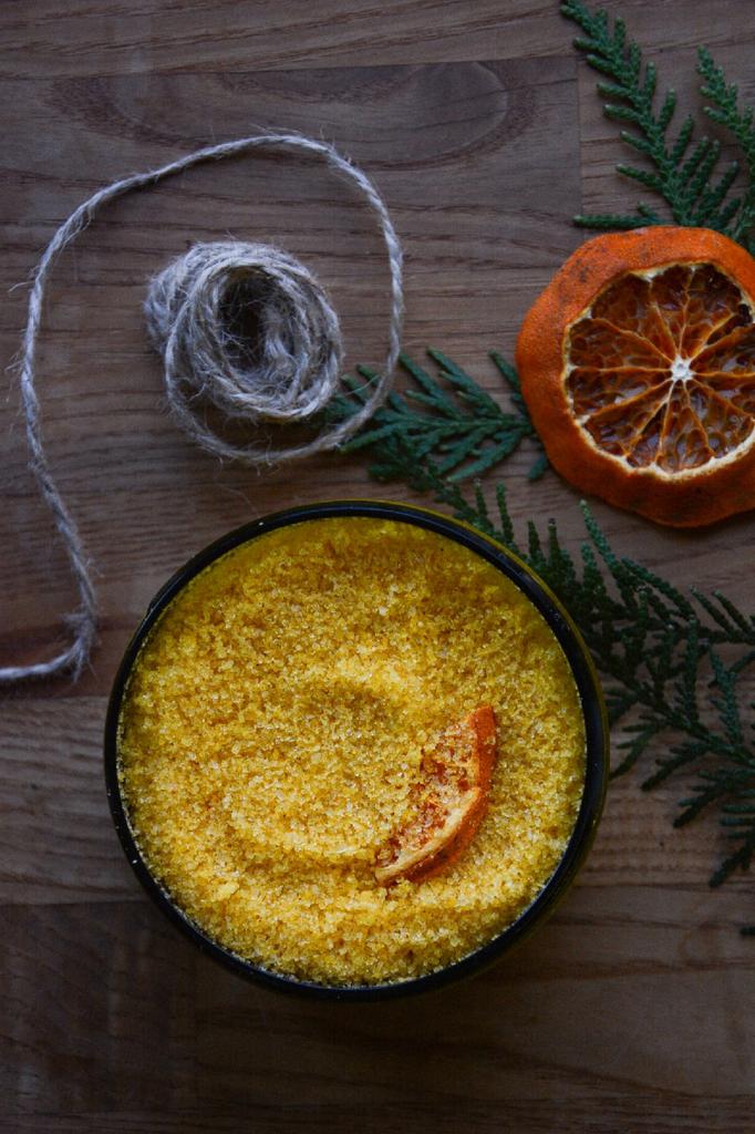 СКРАБ ДЛЯ ТЕЛА  АПЕЛЬСИН