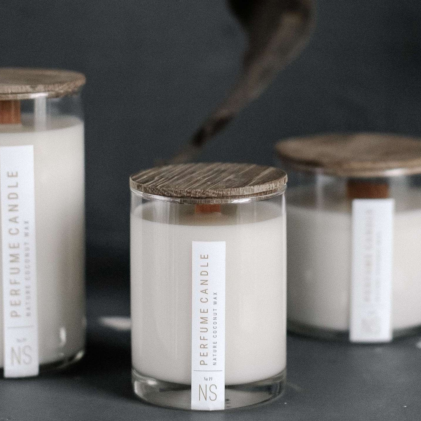 SOY WAX CANDLE 300 ml BEIGE