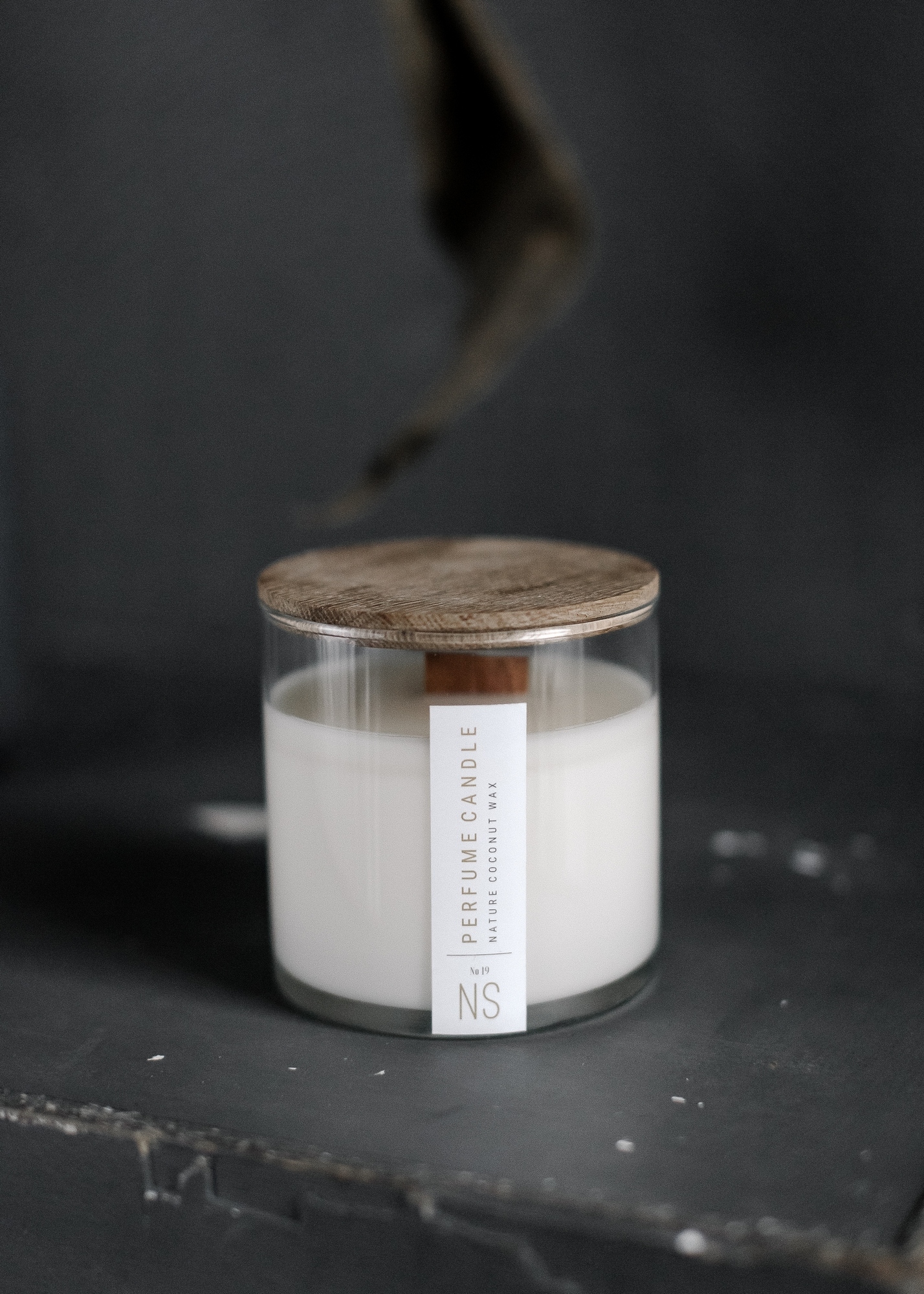 SOY WAX CANDLE 550 ml BEIGE