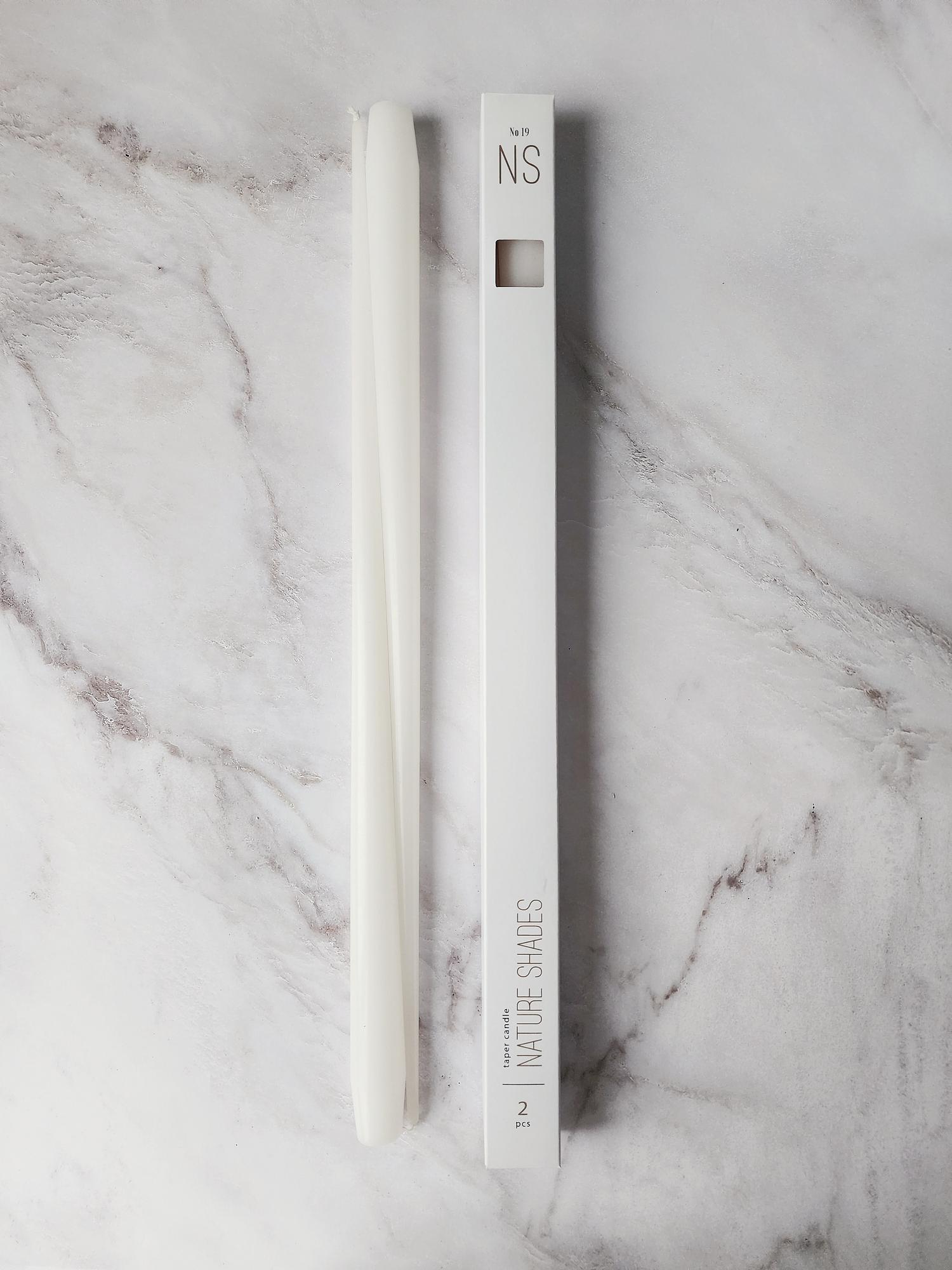 TAPER CANDLES SET 2 420mm