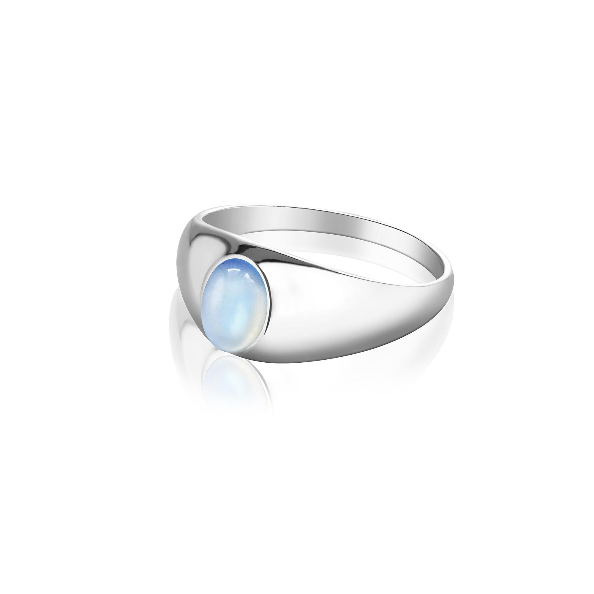 Кольцо Crystal EYE с лунным камнем