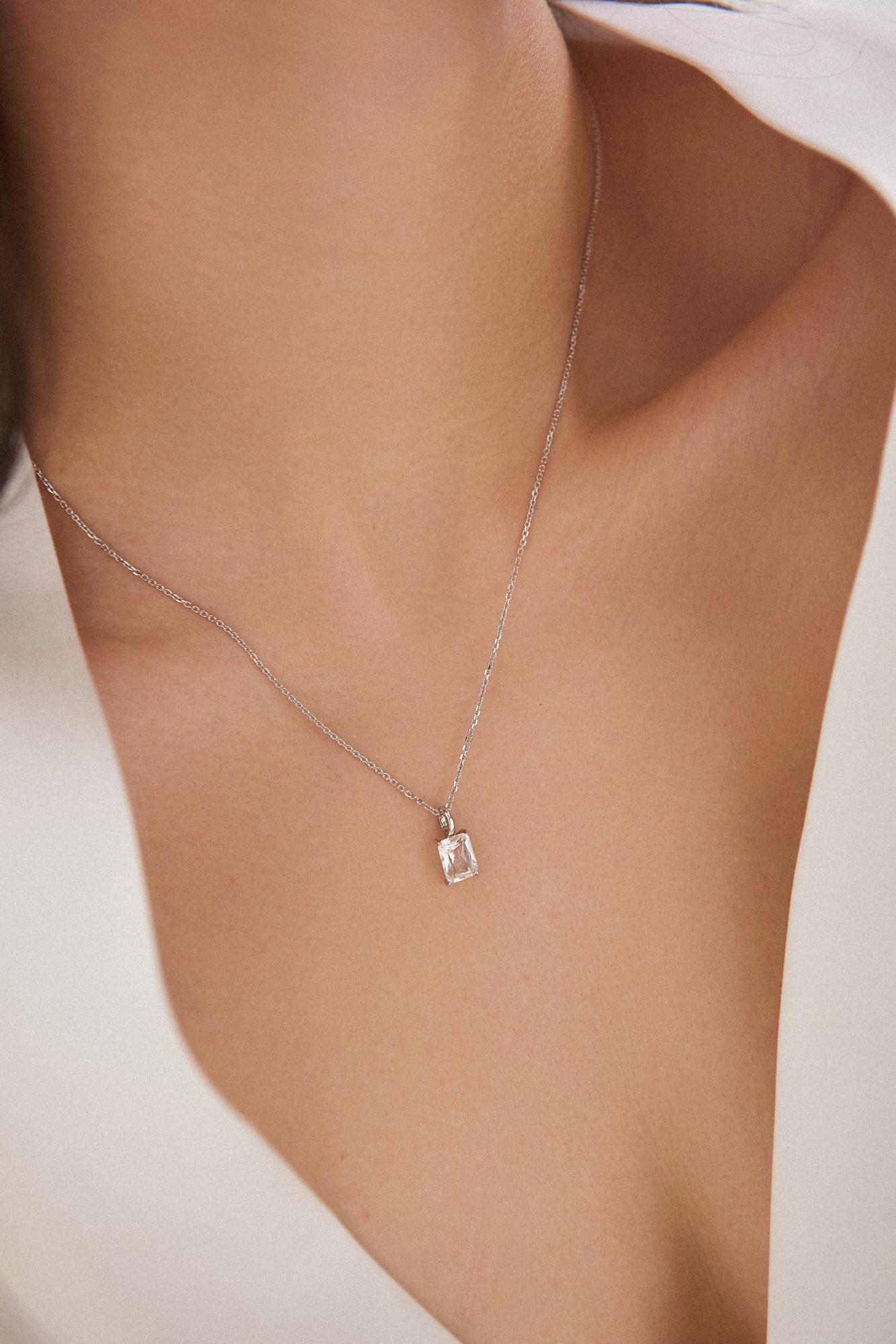 Подвеска Crystal Classic с горным хрусталем
