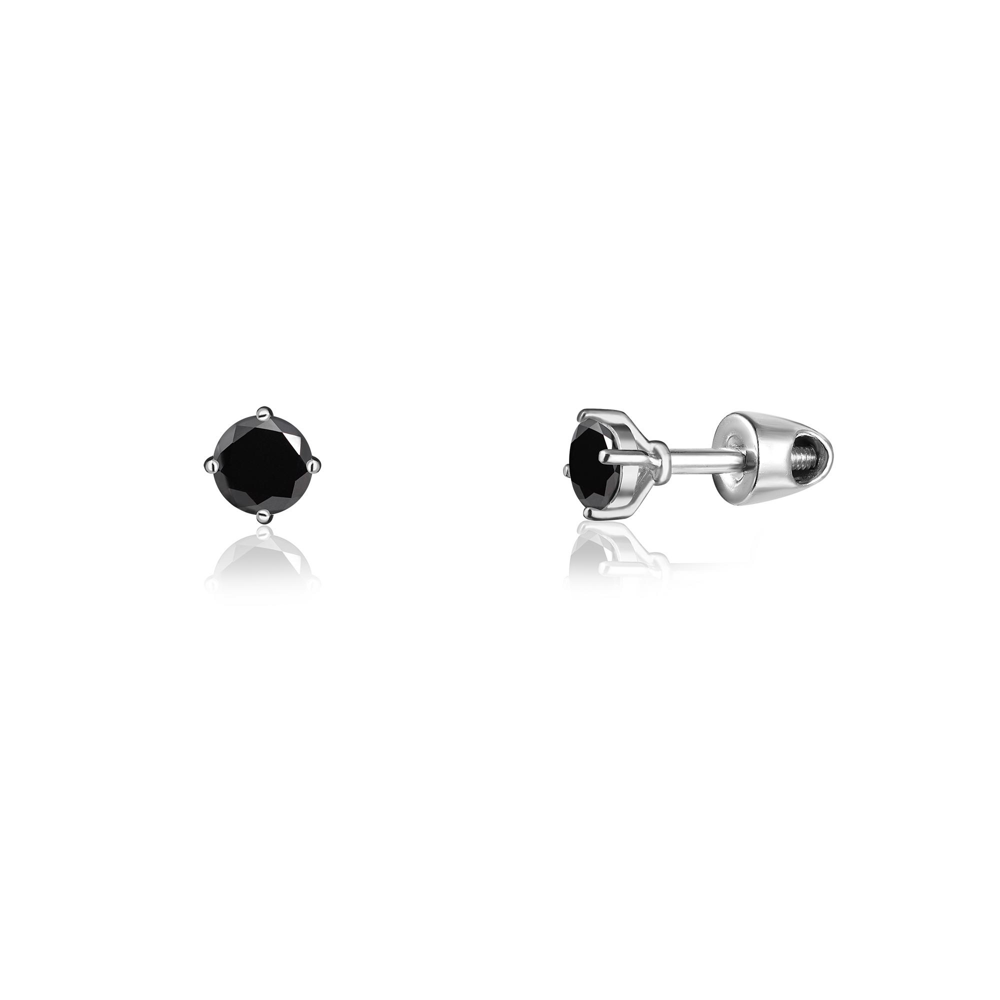 Серьги Crystal Circle со шпинелью