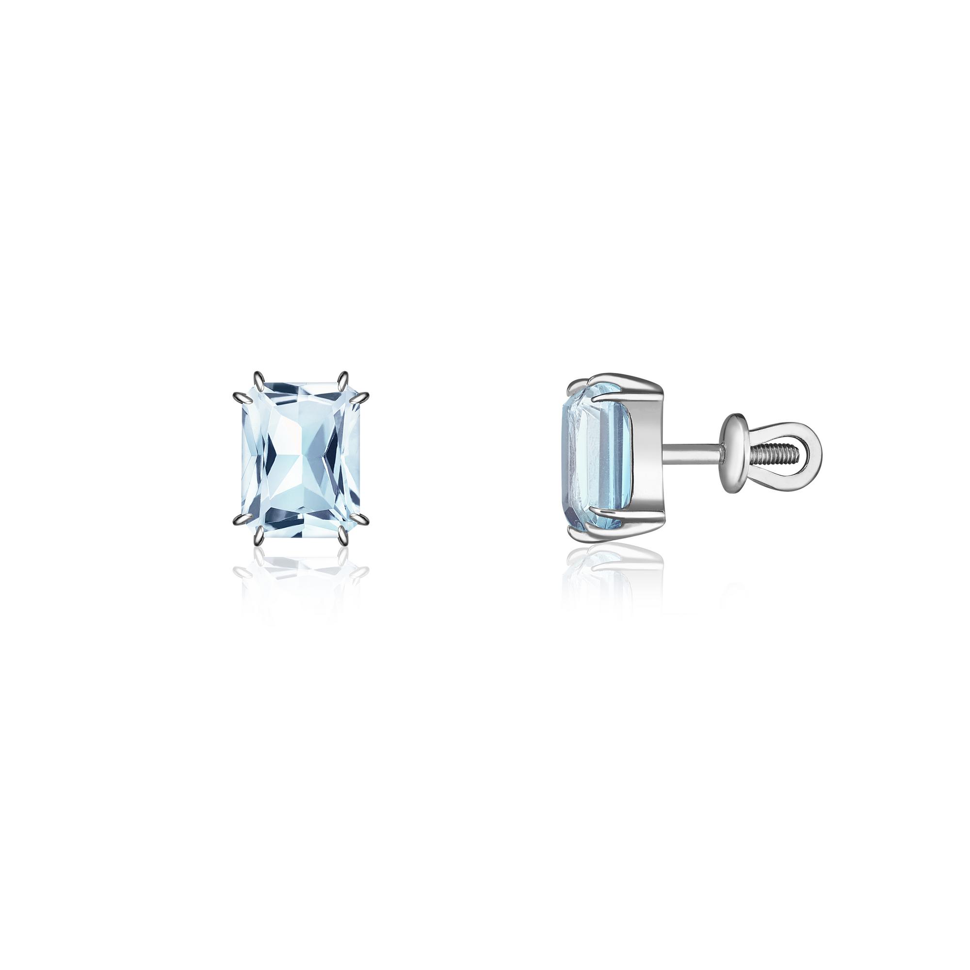 Серьги Crystal Classic с топазом