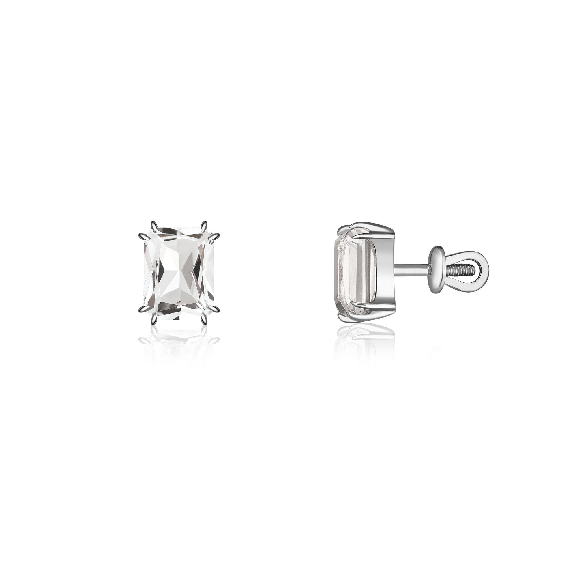 Серьги Crystal Classic с горным хрусталем