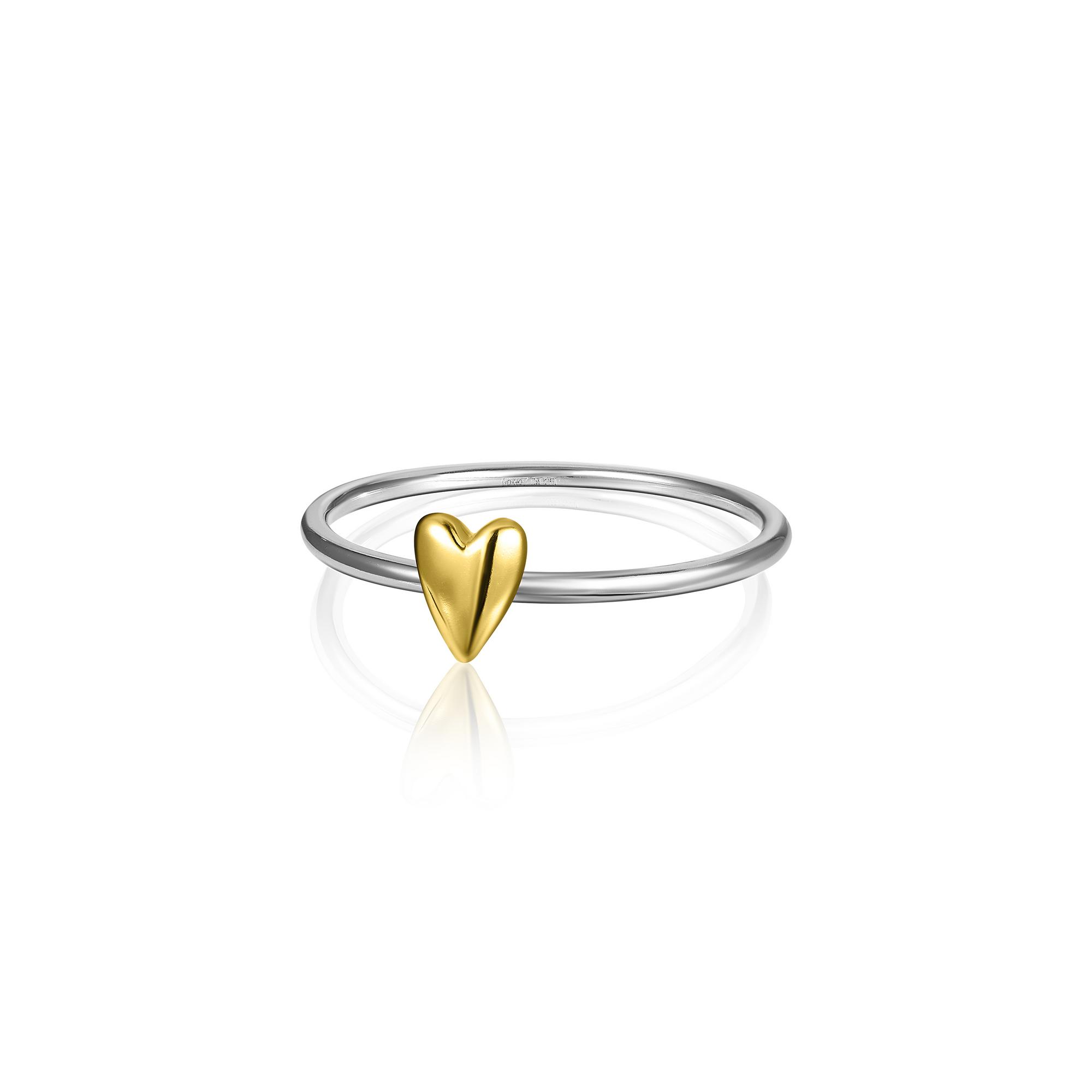 Кольцо Love In, биколор