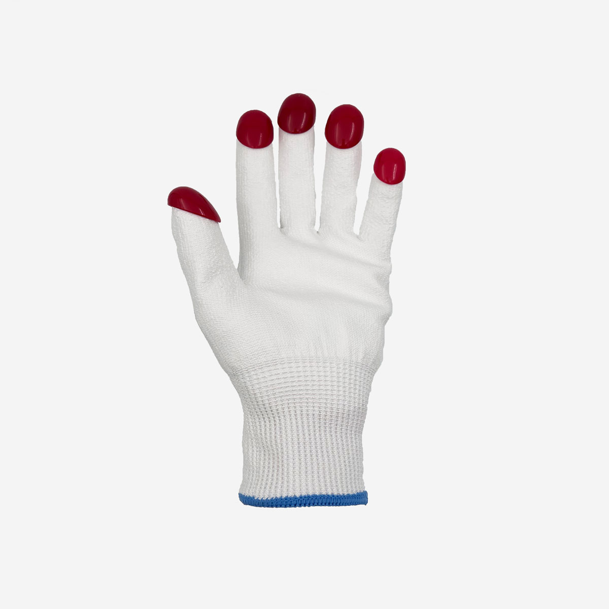 Напальчники для шорт-трека, цвет: красный