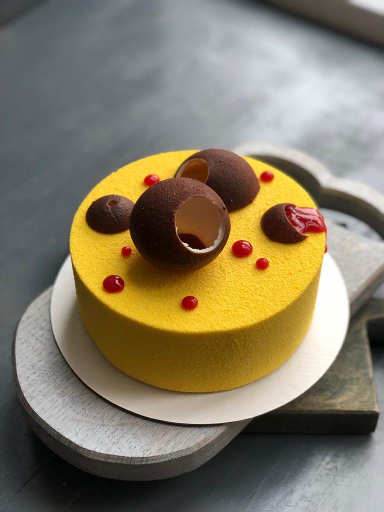 Муссовый торт Клубника–Кокос–Лимон