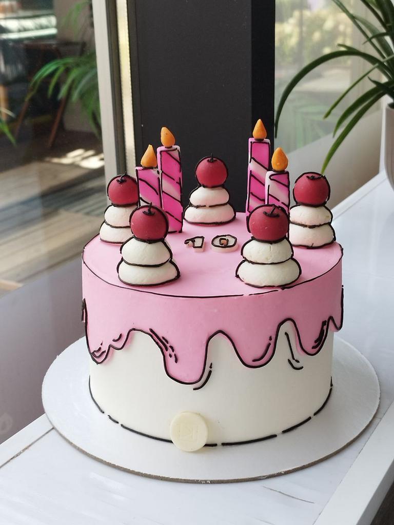 торт по мотивам мультика