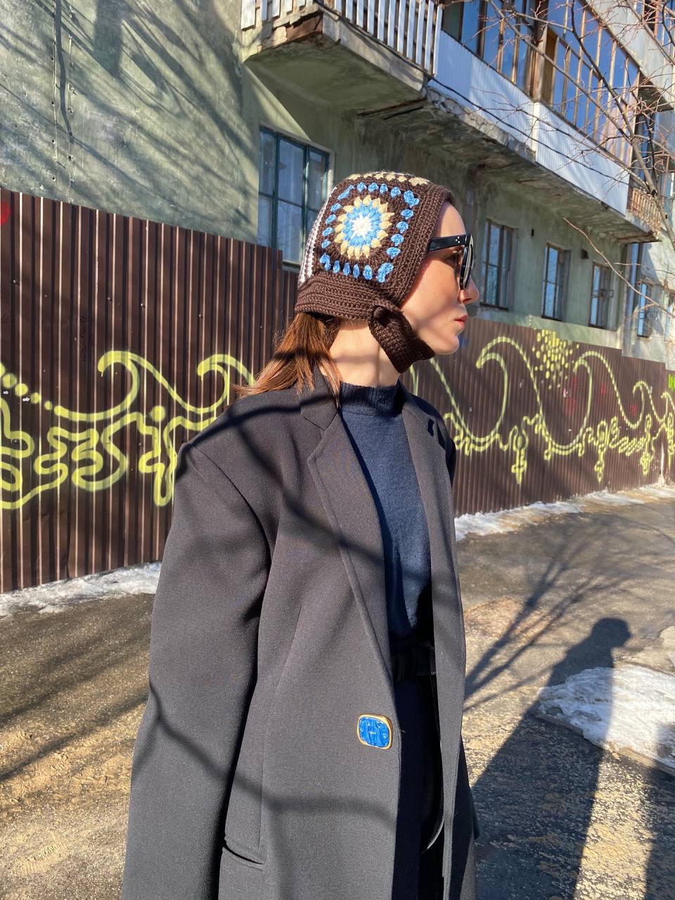 Чепчик, разноцветный