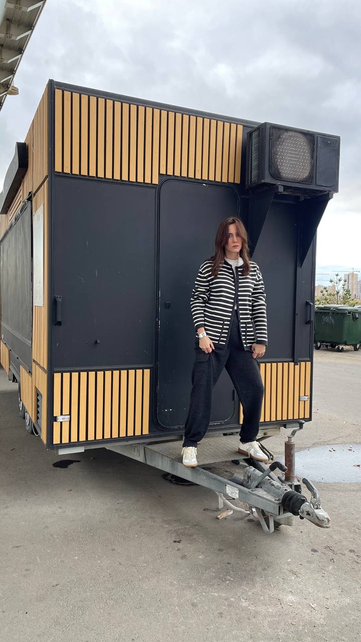 Брюки карго 2 кармана, цвет серый