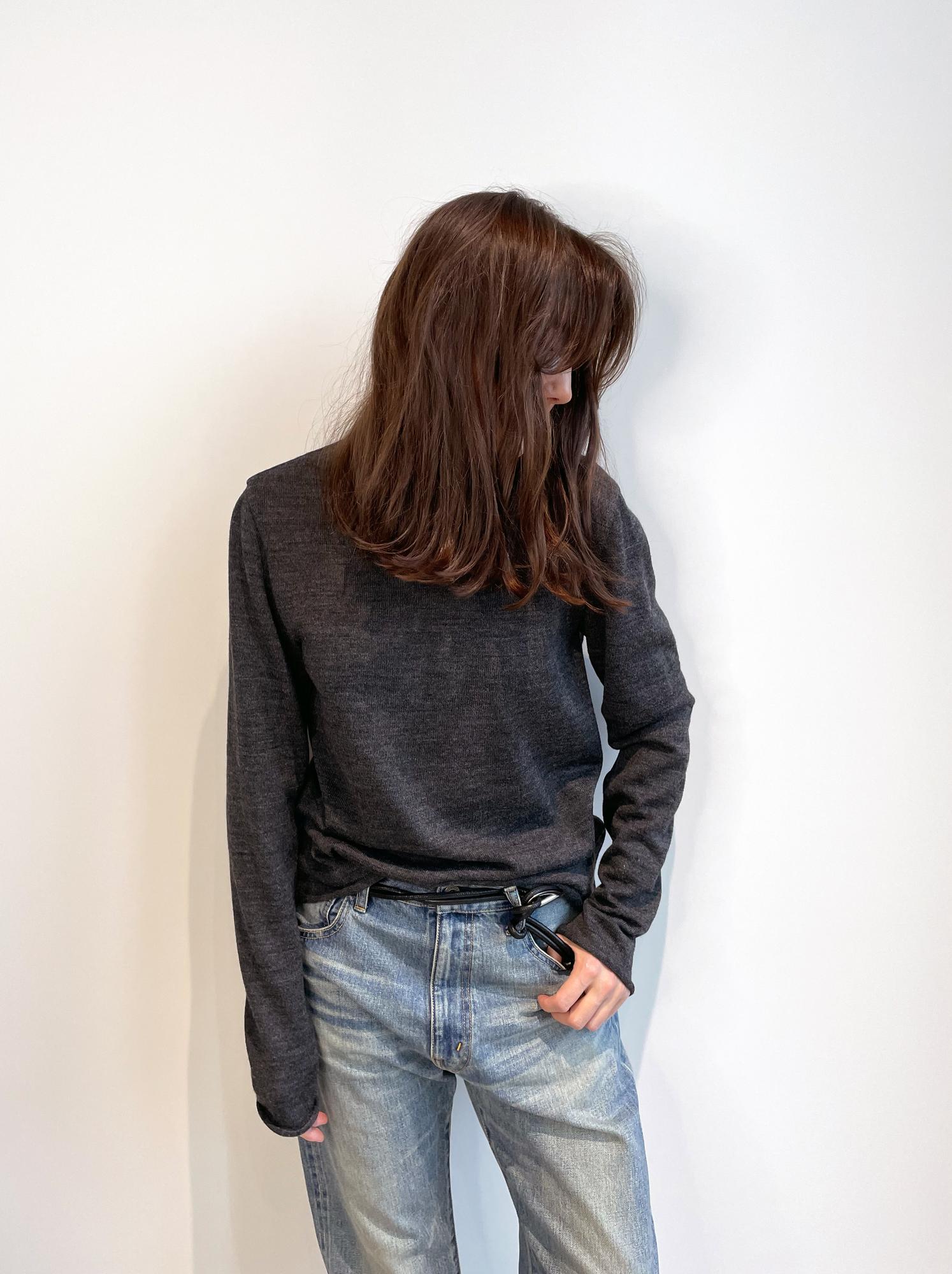 Лонгслив, цвет темное маренго