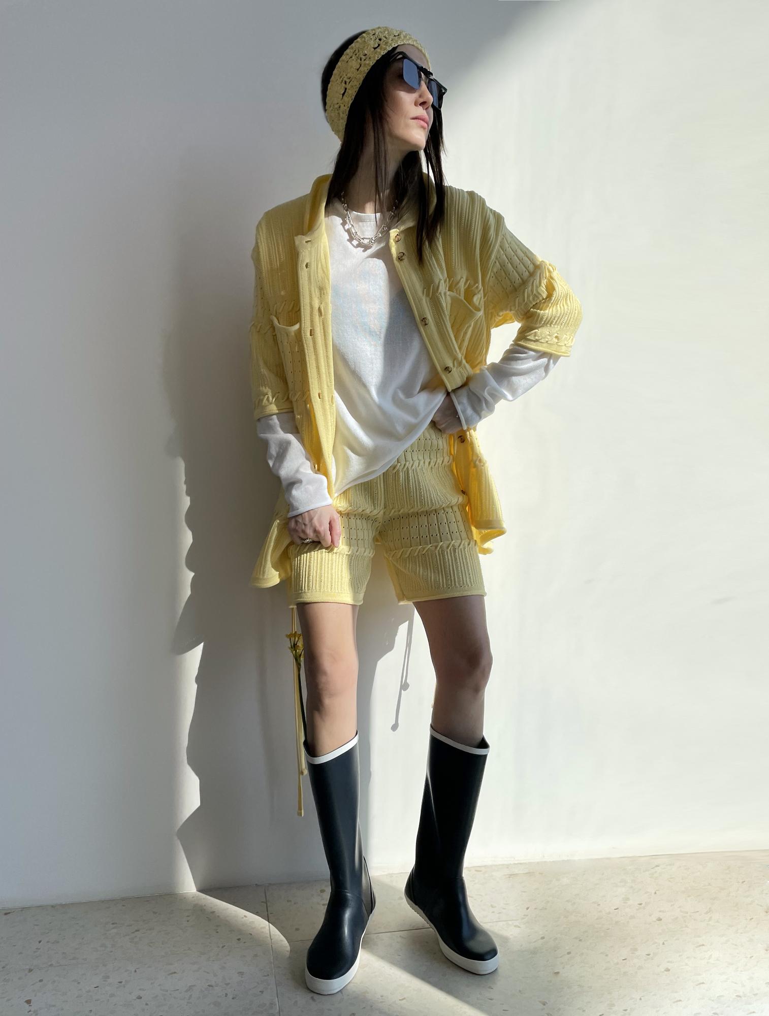 Рубашка оплет, цвет шампань