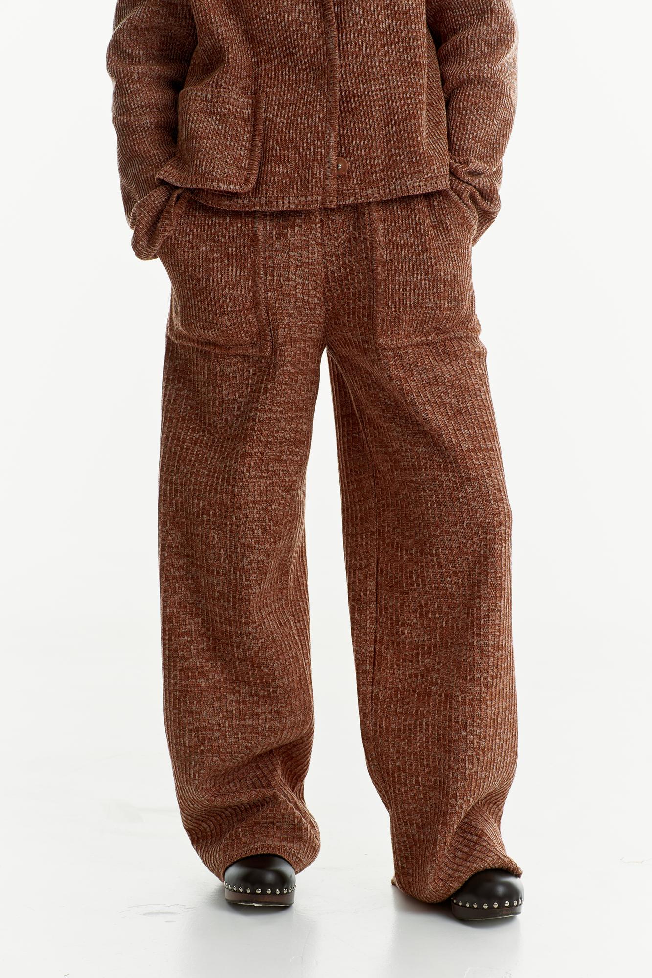 Брюки меланж