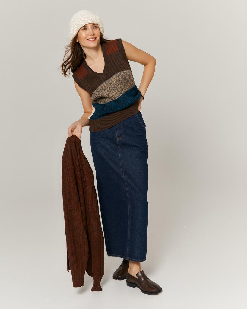 Жилет, разноцветный