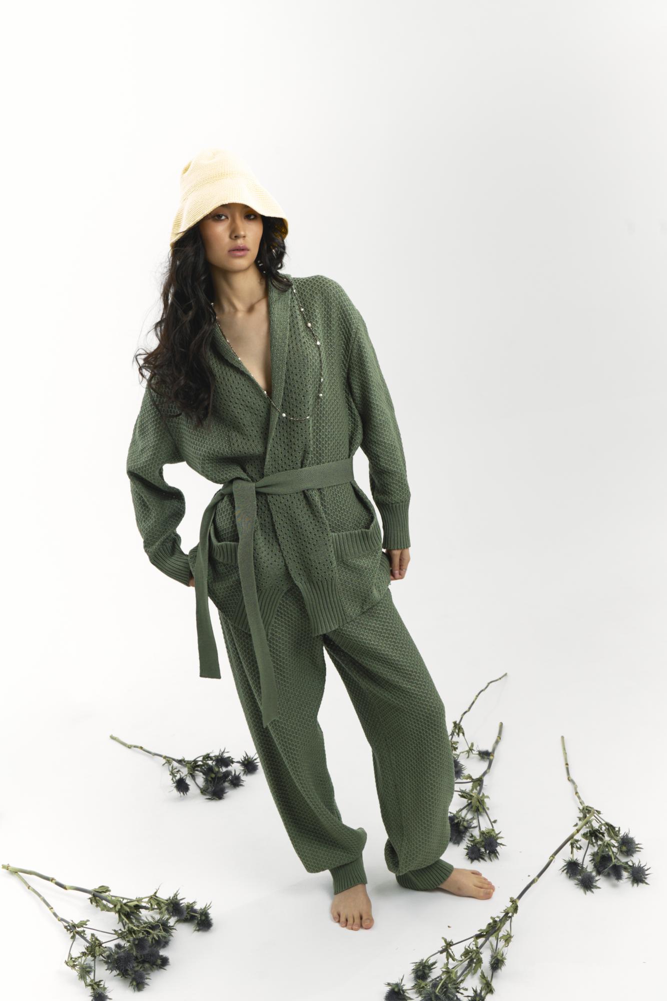 Брюки, соты