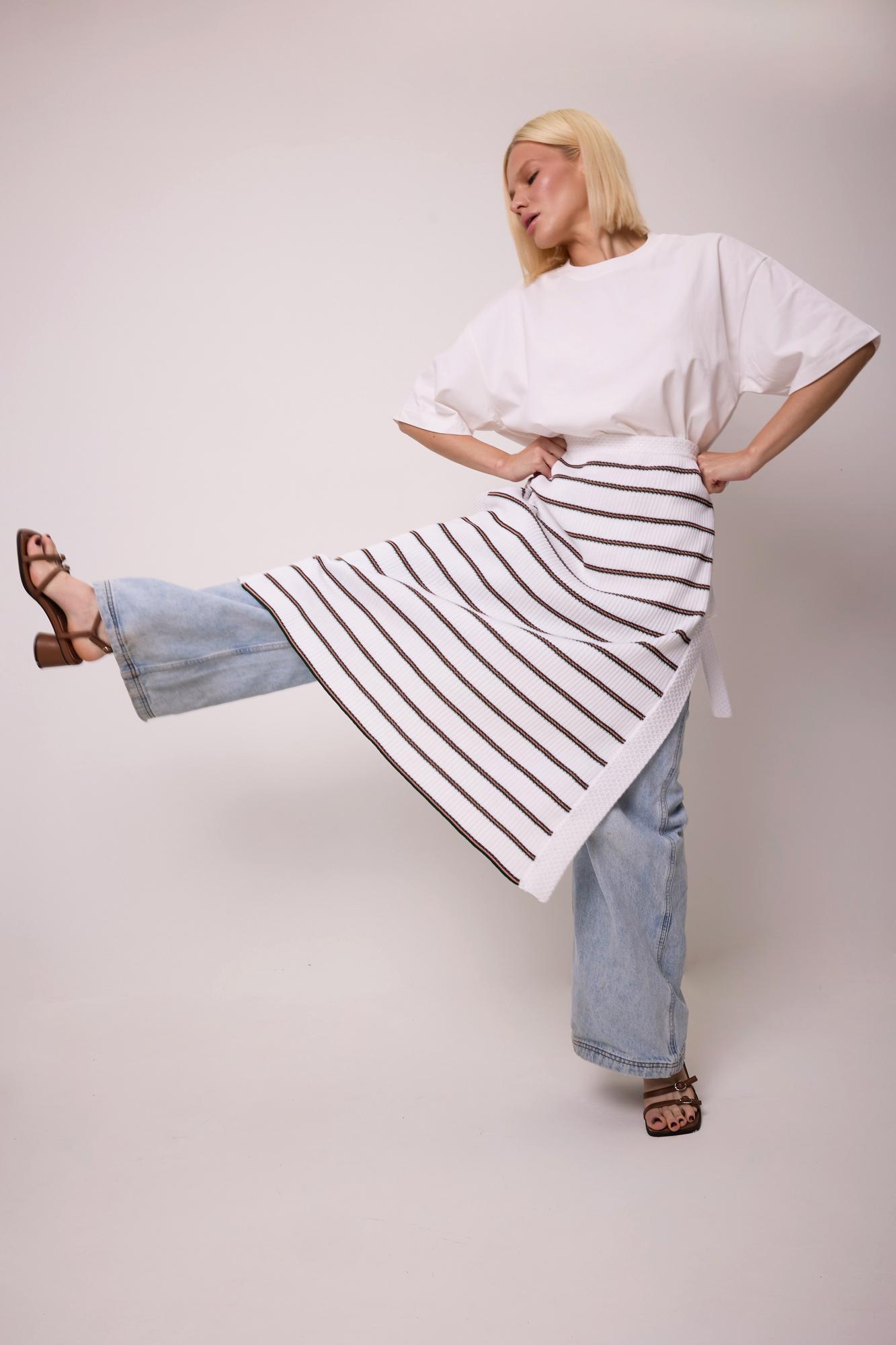 Юбка-пояс макси