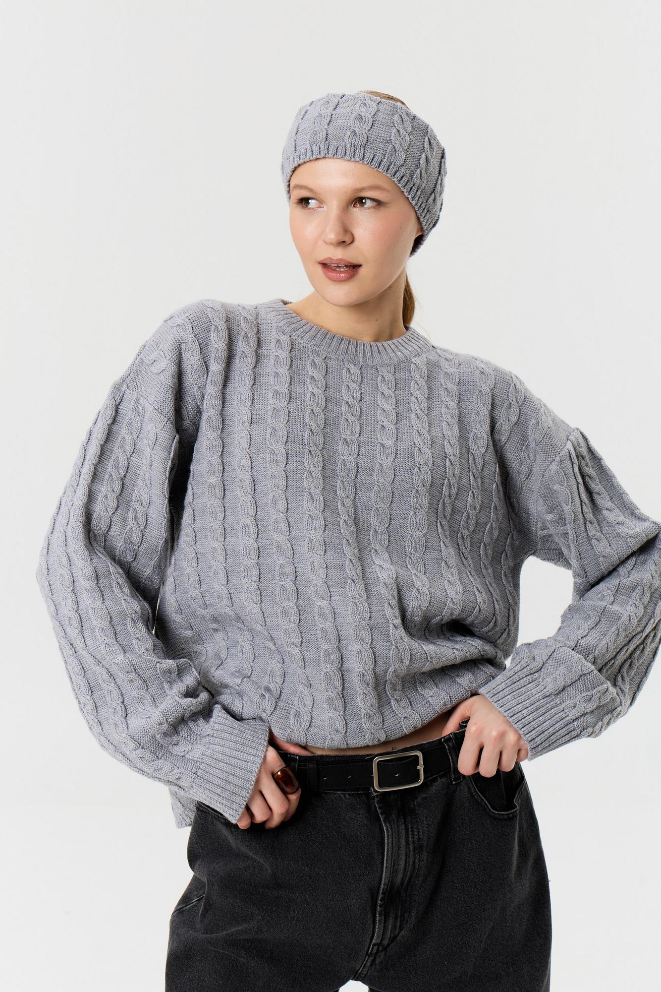 Свитер косы